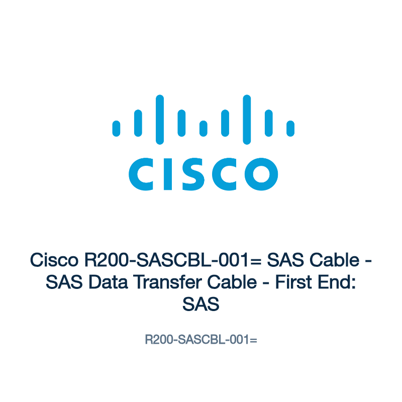 R200-SASCBL-001=: Cisco R200-SASCBL-001= SAS Cable