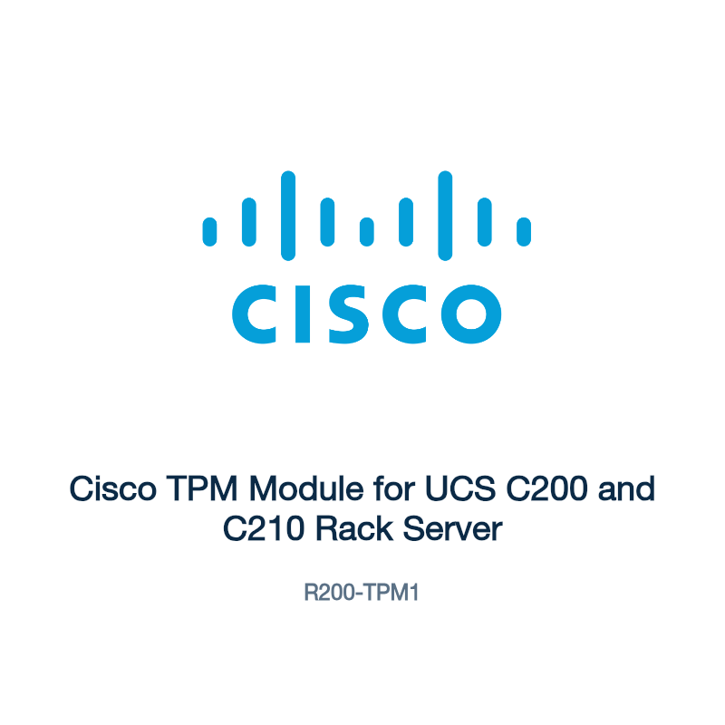 R200-TPM1: Cisco TPM Module for UCS C200 and C210 Rack Server