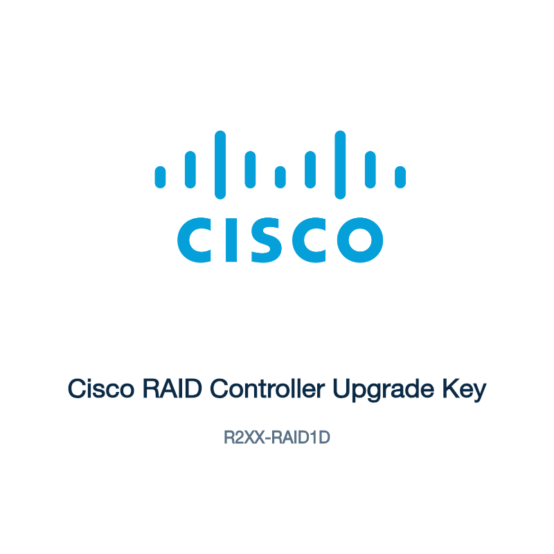 R2XX-RAID1D: Cisco RAID Controller Upgrade Key