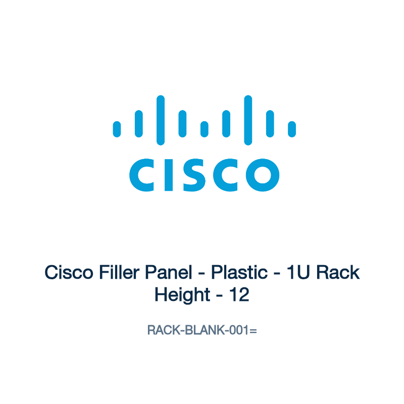 RACK-BLANK-001=: Cisco Filler Panel
