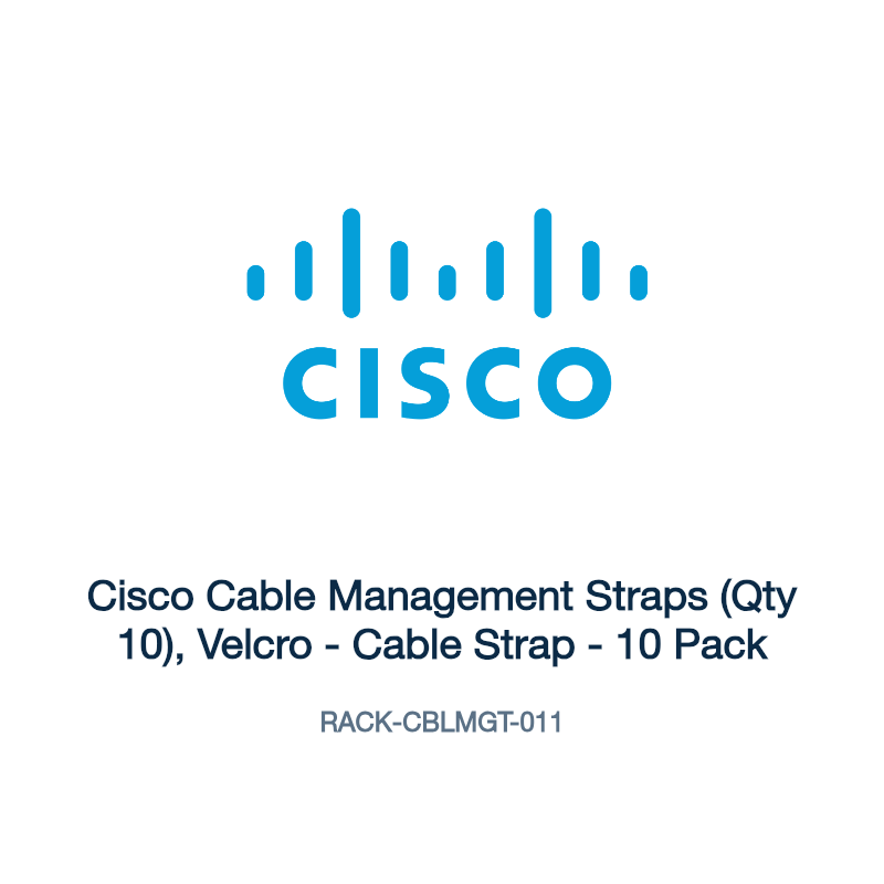 RACK-CBLMGT-011: Cisco Cable Management Straps (Qty 10), Velcro