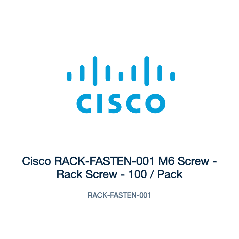 RACK-FASTEN-001: Cisco RACK-FASTEN-001 M6 Screw