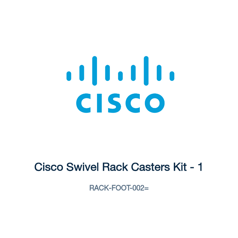 RACK-FOOT-002=: Cisco Swivel Rack Casters Kit