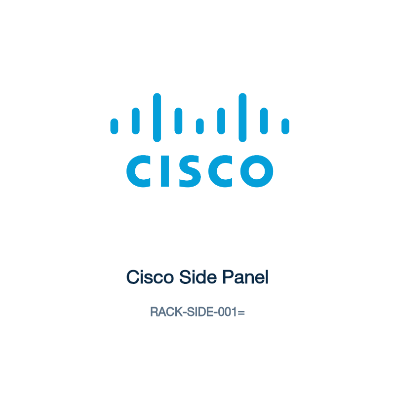 RACK-SIDE-001=: Cisco Side Panel