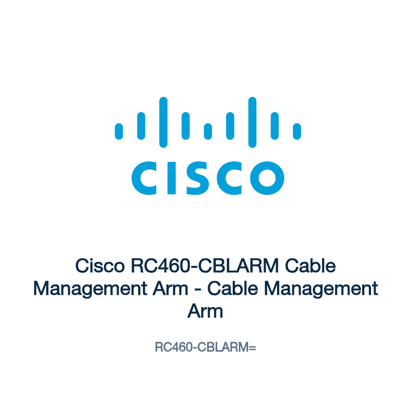RC460-CBLARM=: Cisco RC460-CBLARM Cable Management Arm