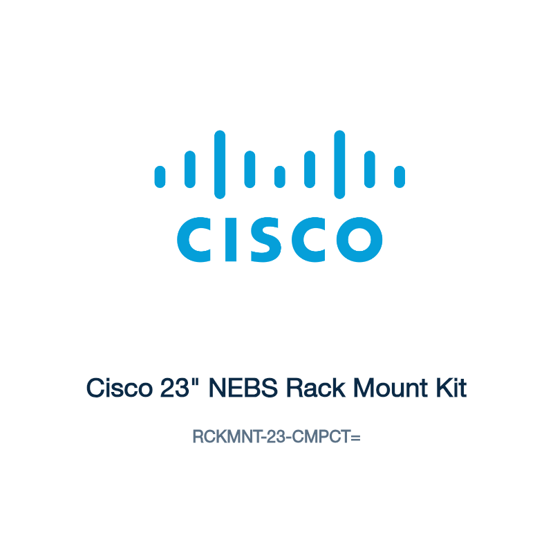 RCKMNT-23-CMPCT=: Cisco 23" NEBS Rack Mount Kit