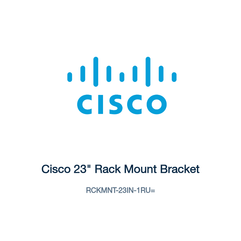 RCKMNT-23IN-1RU=: Cisco 23" Rack Mount Bracket
