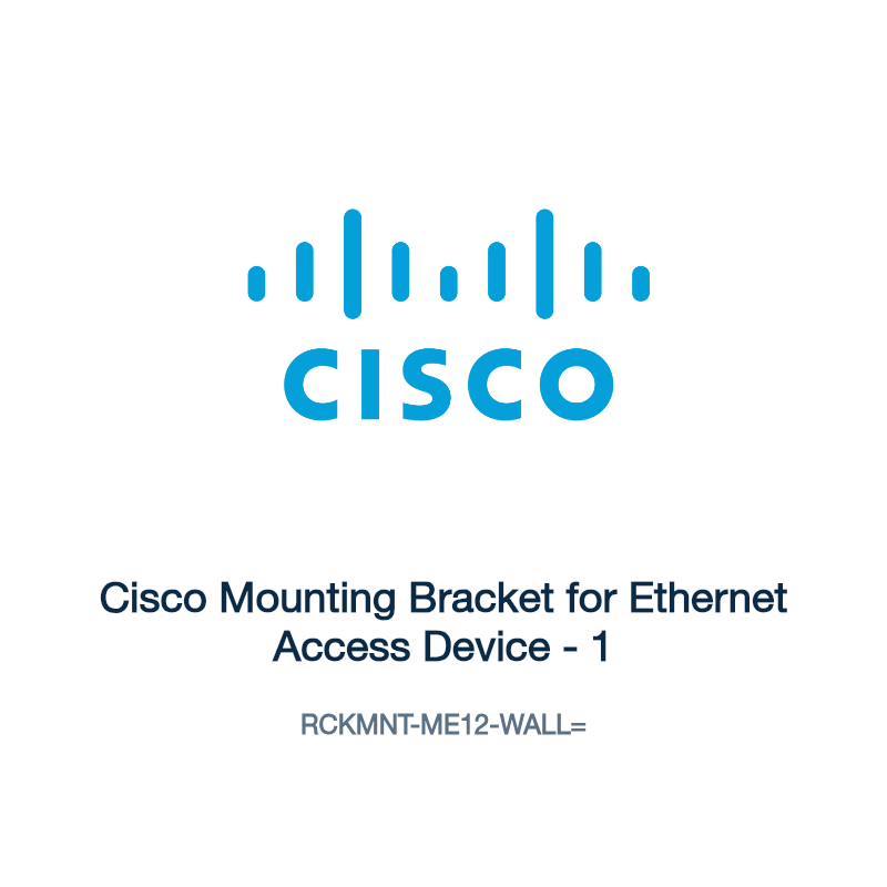 RCKMNT-ME12-WALL=: Cisco Mounting Bracket for Ethernet Access Device