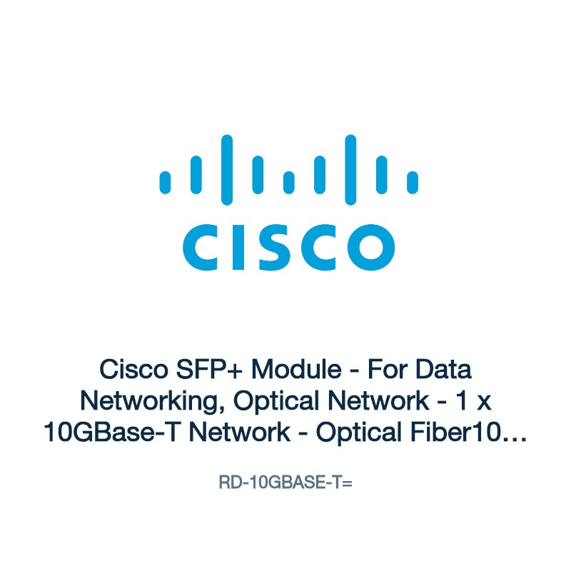 RD-10GBASE-T=: Cisco SFP+ Module