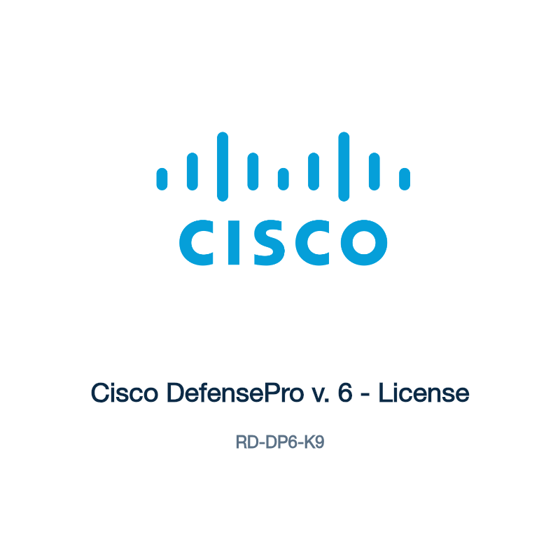RD-DP6-K9: Cisco DefensePro v. 6