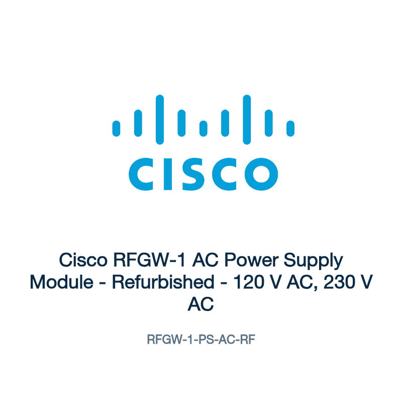 RFGW-1-PS-AC-RF: Cisco RFGW-1 AC Power Supply Module