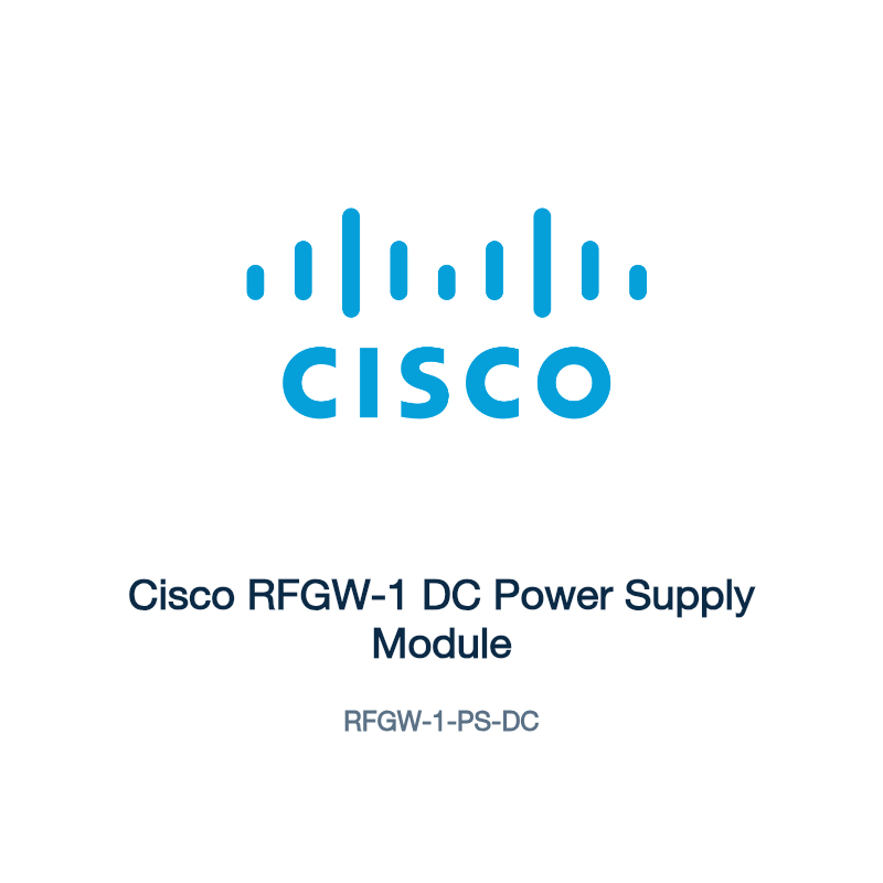RFGW-1-PS-DC: Cisco RFGW-1 DC Power Supply Module