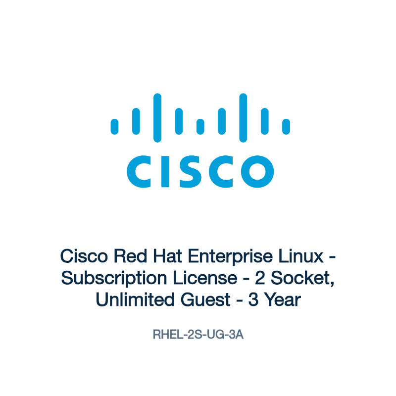RHEL-2S-UG-3A: Cisco Red Hat Enterprise Linux