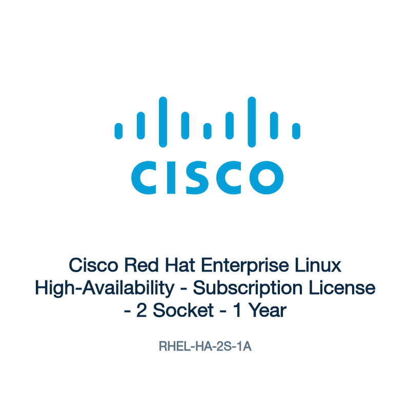 RHEL-HA-2S-1A: Cisco Red Hat Enterprise Linux High-Availability
