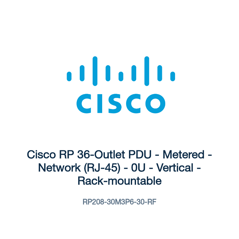 RP208-30M3P6-30-RF: Cisco RP 36-Outlet PDU