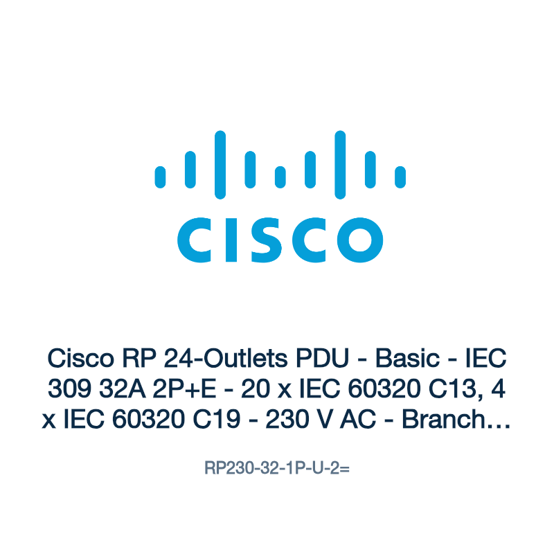 RP230-32-1P-U-2=: Cisco RP 24-Outlets PDU