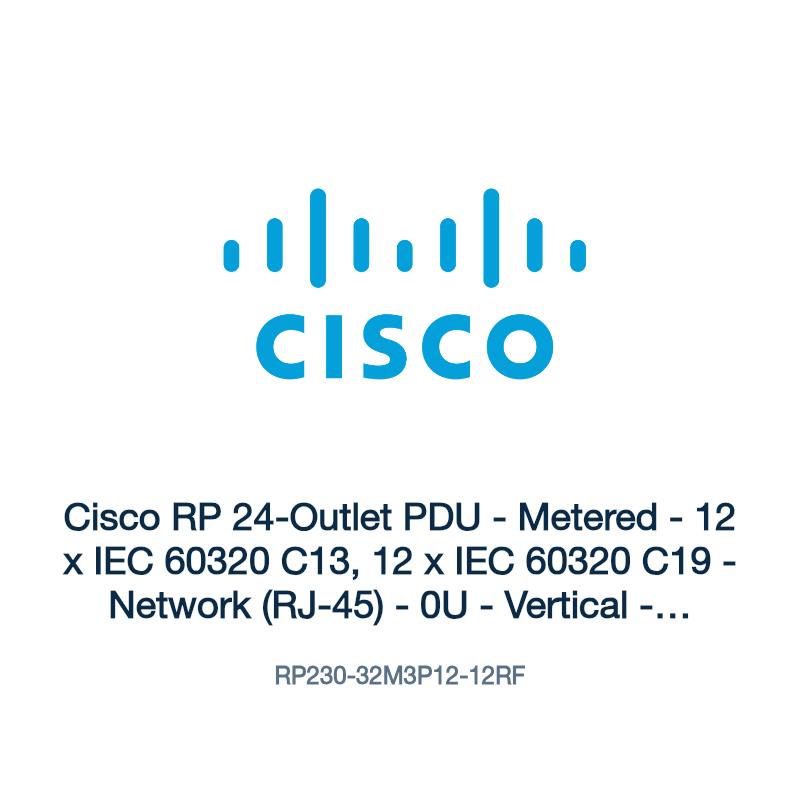 RP230-32M3P12-12RF: Cisco RP 24-Outlet PDU