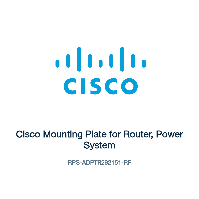 RPS-ADPTR292151-RF: Cisco Mounting Plate for Router, Power System