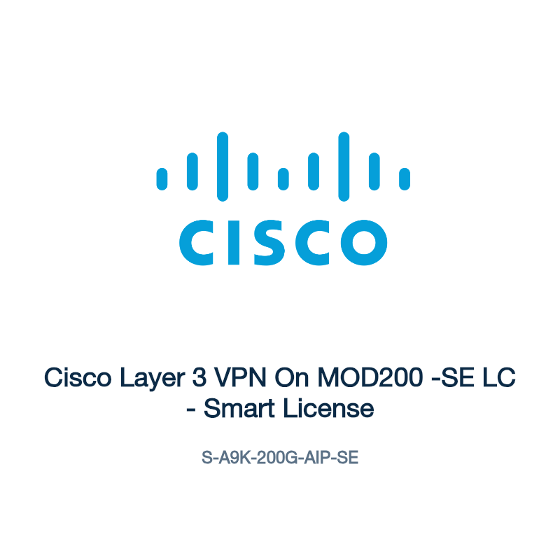 S-A9K-200G-AIP-SE: Cisco Layer 3 VPN On MOD200 -SE LC