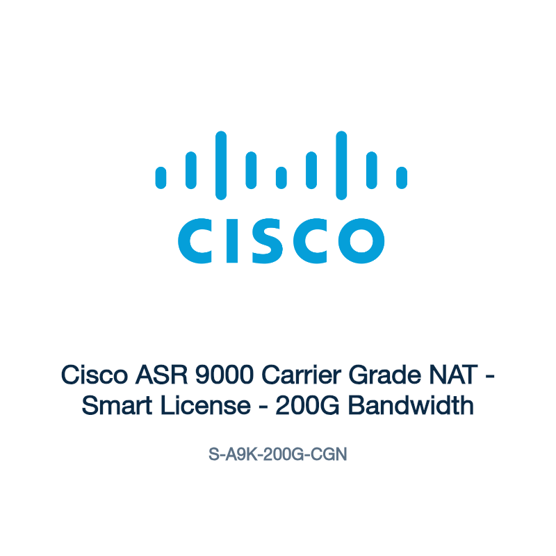 S-A9K-200G-CGN: Cisco ASR 9000 Carrier Grade NAT