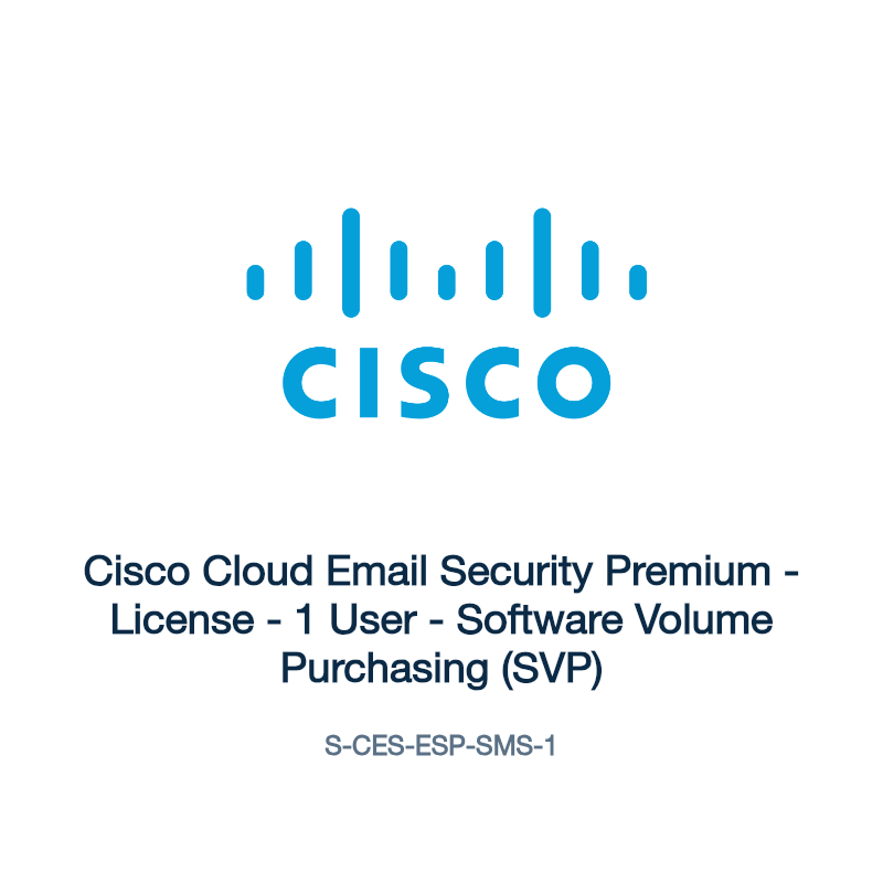 S-CES-ESP-SMS-1: Cisco Cloud Email Security Premium