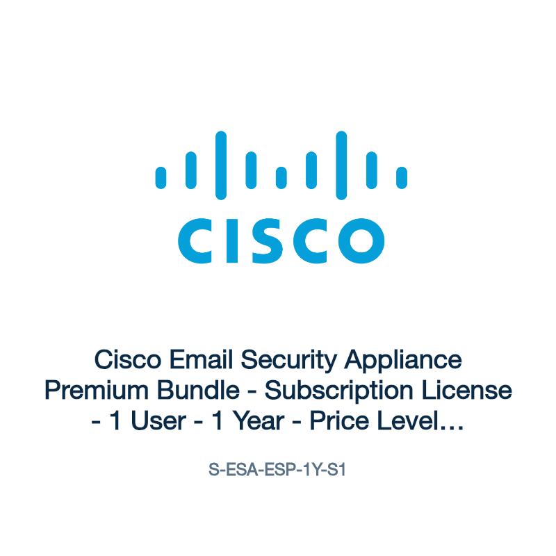 S-ESA-ESP-1Y-S1: Cisco Email Security Appliance Premium Bundle