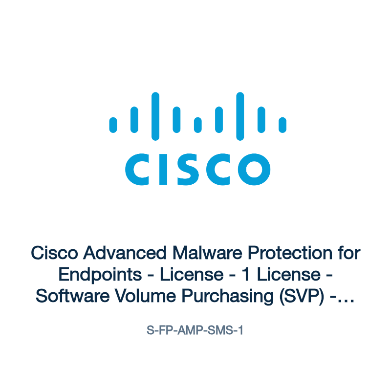 S-FP-AMP-SMS-1: Cisco Advanced Malware Protection for Endpoints