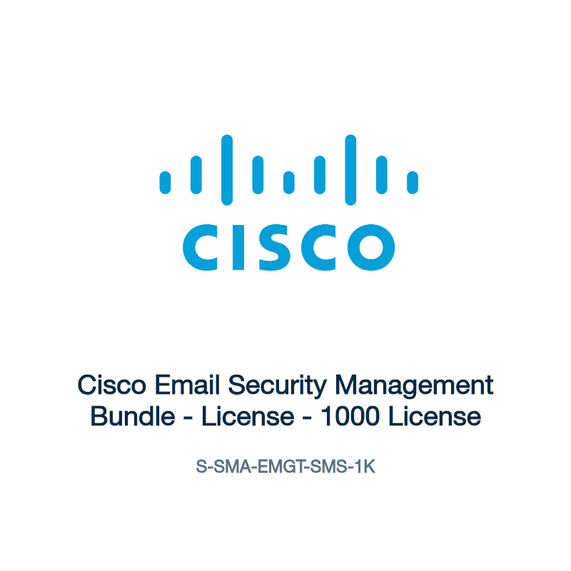 S-SMA-EMGT-SMS-1K: Cisco Email Security Management Bundle