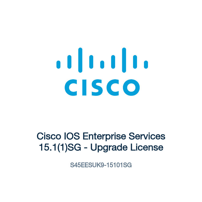 S45EESUK9-15101SG: Cisco IOS Enterprise Services 15.1(1)SG