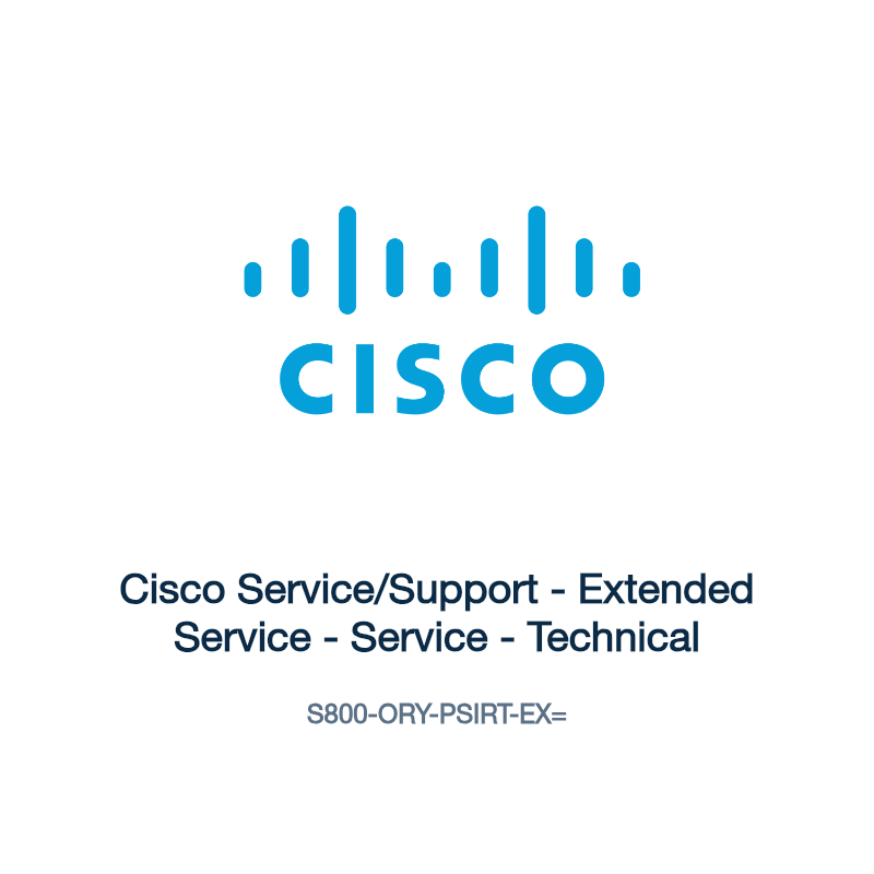 S800-ORY-PSIRT-EX=: Cisco Service/Support