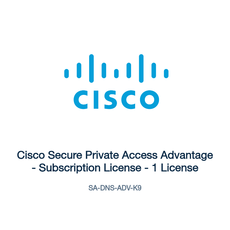 SA-DNS-ADV-K9: Cisco Secure Private Access Advantage