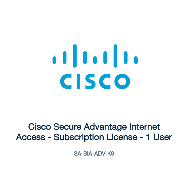 SA-SIA-ADV-K9: Cisco Secure Advantage Internet Access