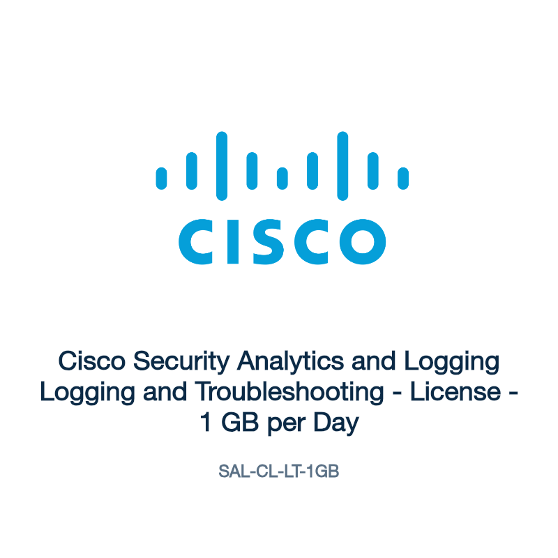 SAL-CL-LT-1GB: Cisco Security Analytics and Logging Logging and Troubleshooting