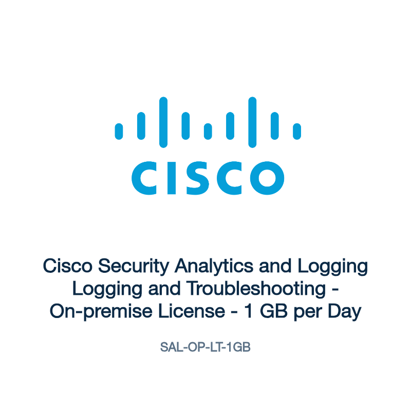 SAL-OP-LT-1GB: Cisco Security Analytics and Logging Logging and Troubleshooting
