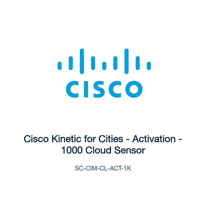 SC-CIM-CL-ACT-1K: Cisco Kinetic for Cities