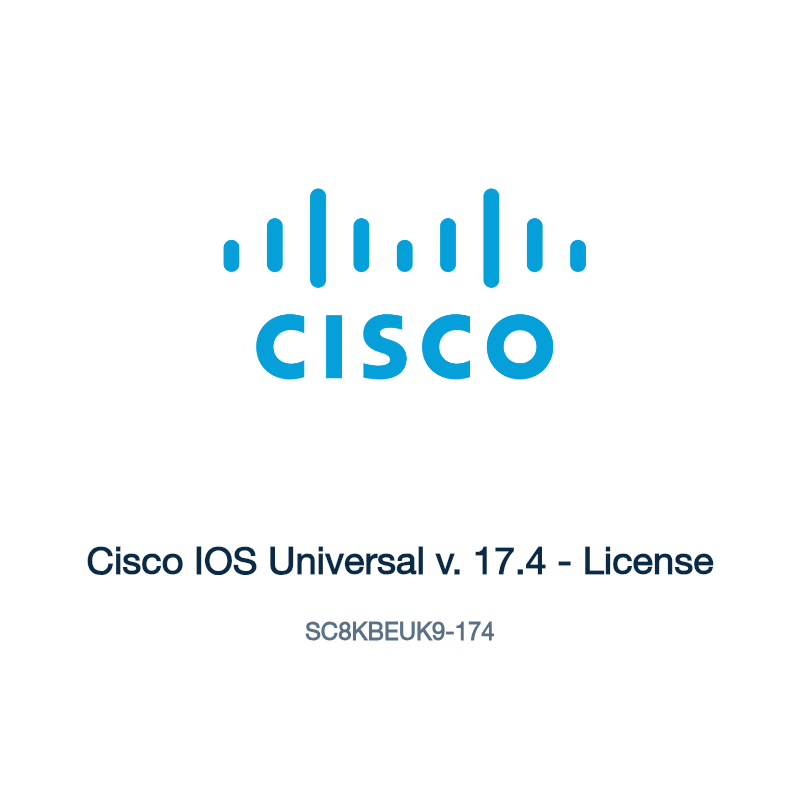 SC8KBEUK9-174: Cisco IOS Universal v. 17.4