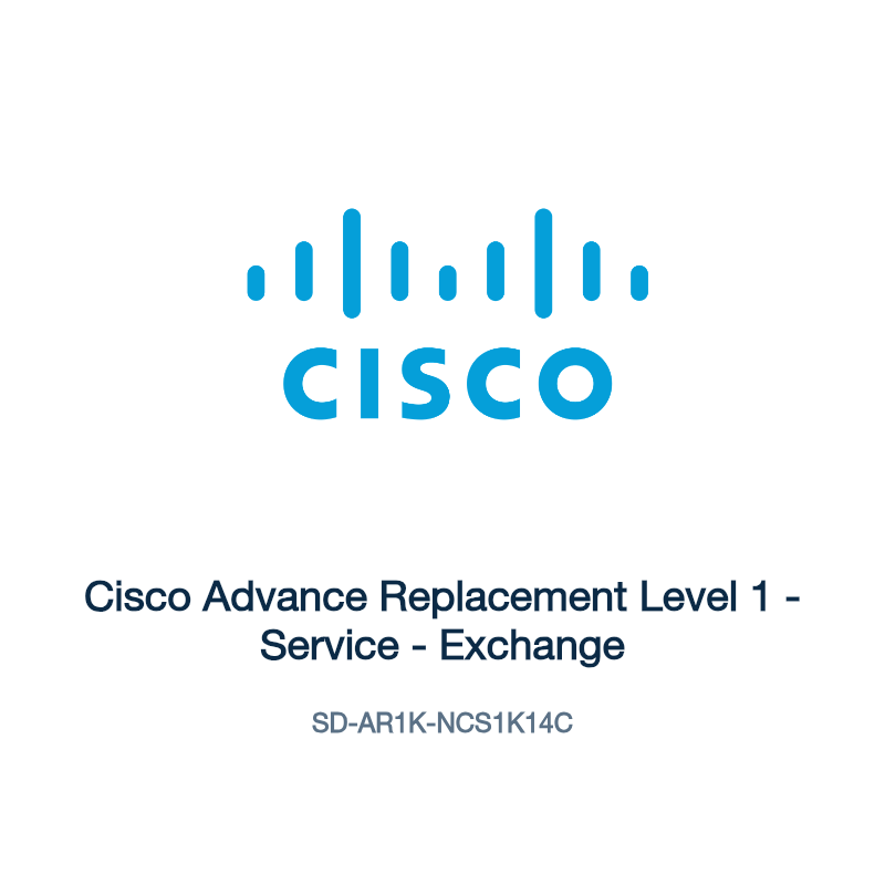 SD-AR1K-NCS1K14C: Cisco Advance Replacement Level 1
