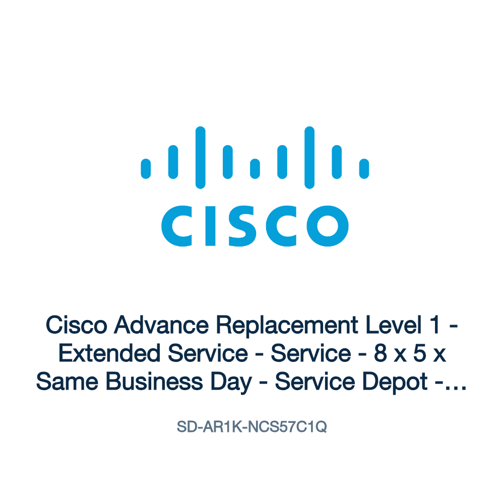 SD-AR1K-NCS57C1Q: Cisco Advance Replacement Level 1