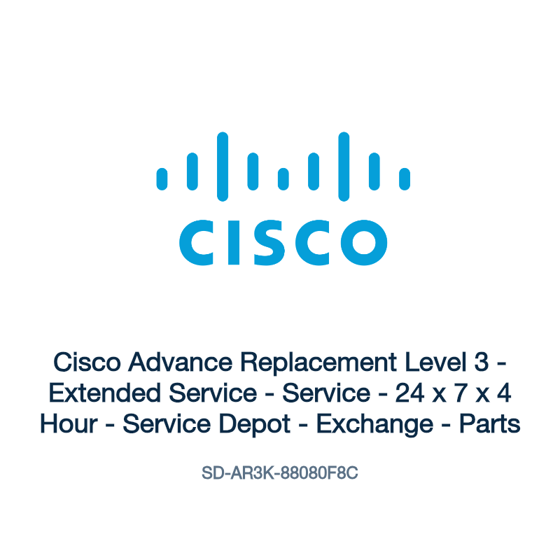 SD-AR3K-88080F8C: Cisco Advance Replacement Level 3