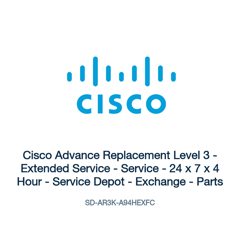 SD-AR3K-A94HEXFC: Cisco Advance Replacement Level 3