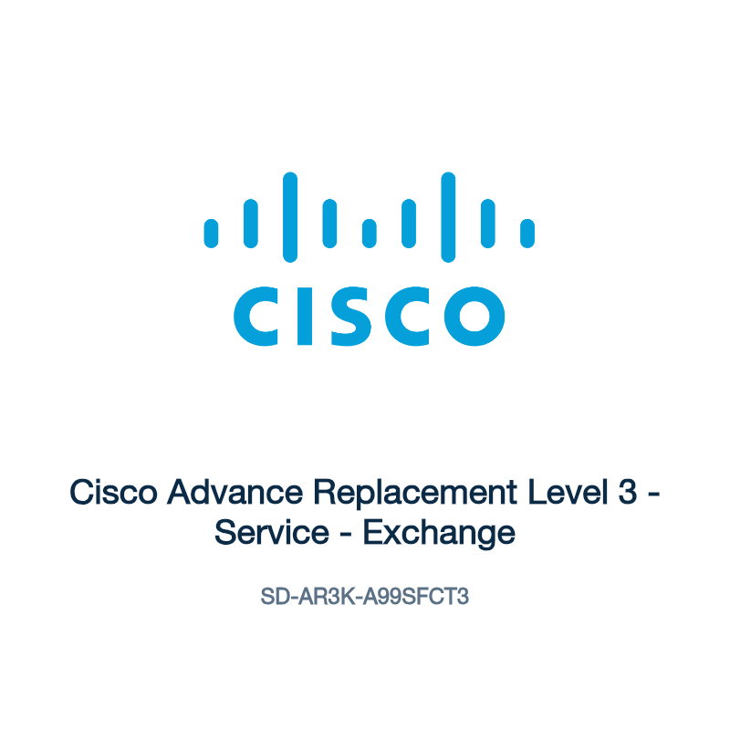 SD-AR3K-A99SFCT3: Cisco Advance Replacement Level 3