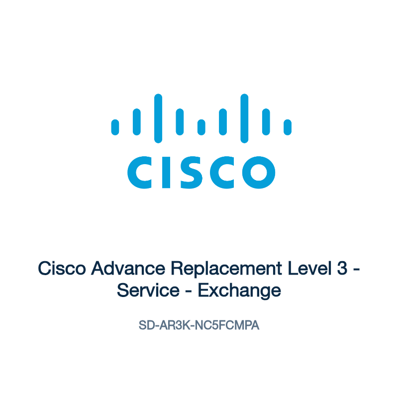 SD-AR3K-NC5FCMPA: Cisco Advance Replacement Level 3