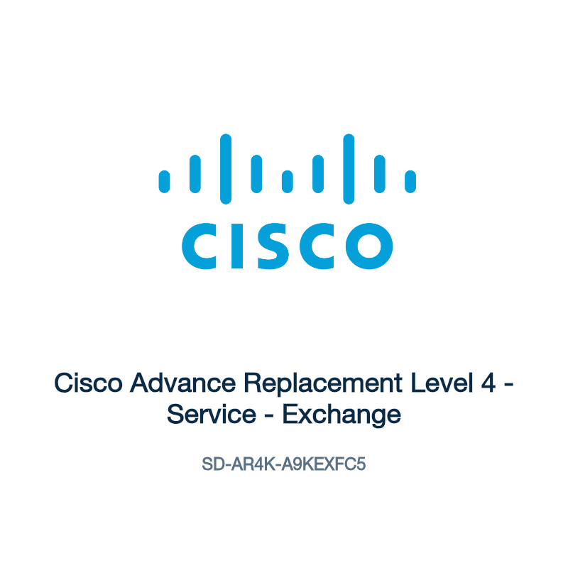 SD-AR4K-A9KEXFC5: Cisco Advance Replacement Level 4