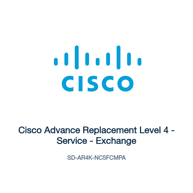 SD-AR4K-NC5FCMPA: Cisco Advance Replacement Level 4