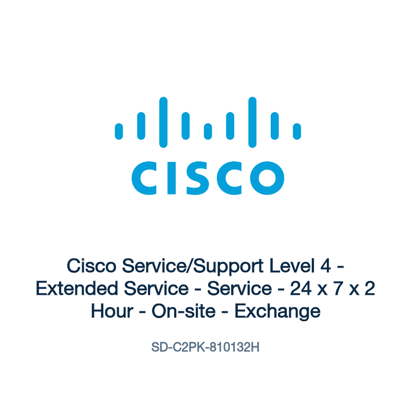 SD-C2PK-810132H: Cisco Service/Support Level 4