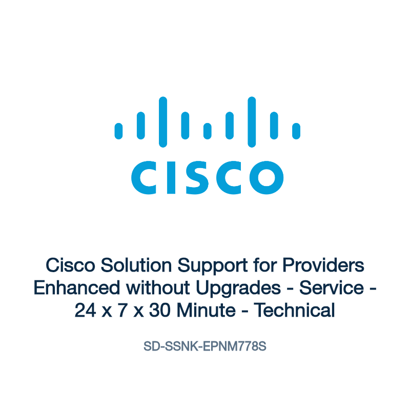 SD-SSNK-EPNM778S: Cisco Solution Support for Providers Enhanced without Upgrades