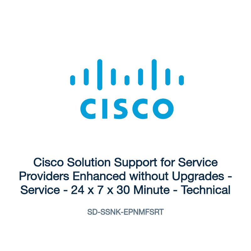 SD-SSNK-EPNMFSRT: Cisco Solution Support for Service Providers Enhanced without Upgrades