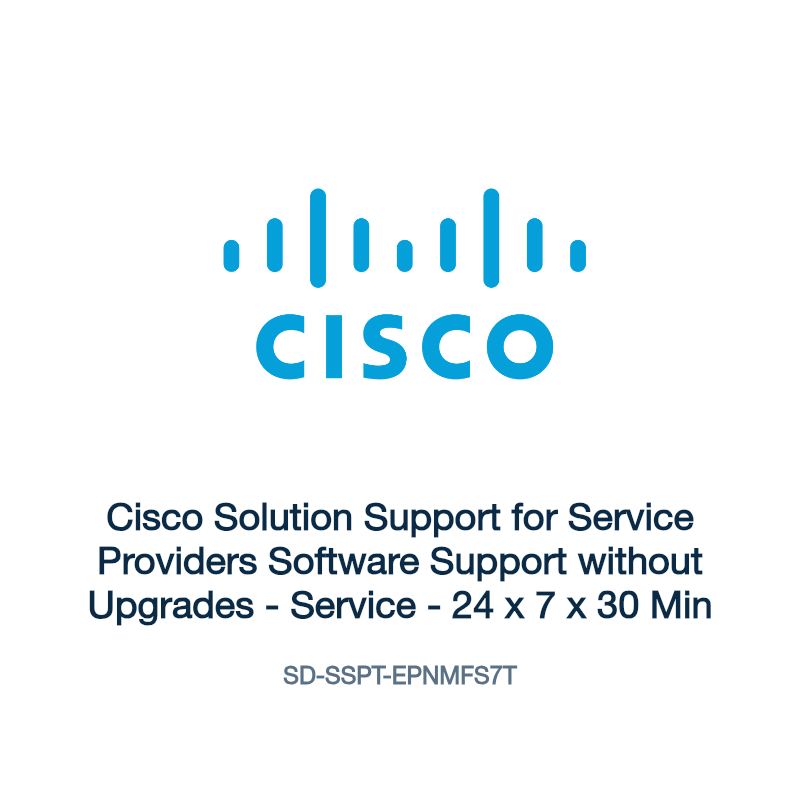 SD-SSPT-EPNMFS7T: Cisco Solution Support for Service Providers Software Support without