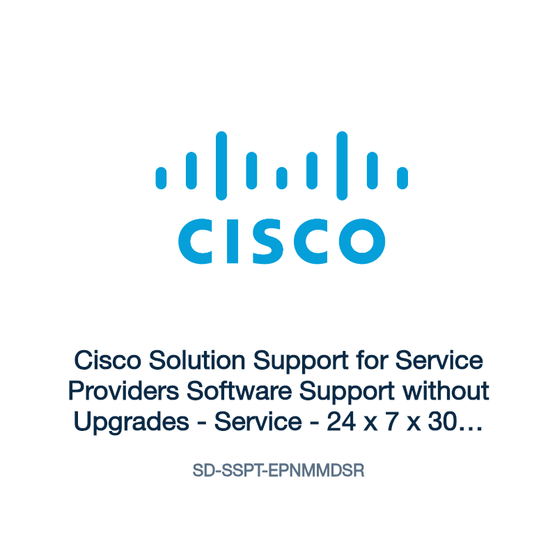 SD-SSPT-EPNMMDSR: Cisco Solution Support for Service Providers Software Support without