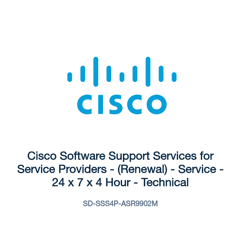 SD-SSS4P-ASR9902M: Cisco Software Support Services for Service Providers